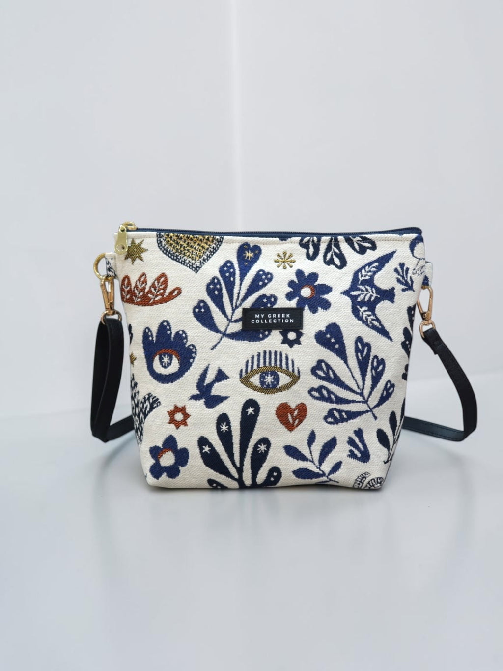 Olympia / Leaves small crossbody bag