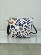 Olympia / Leaves small crossbody bag