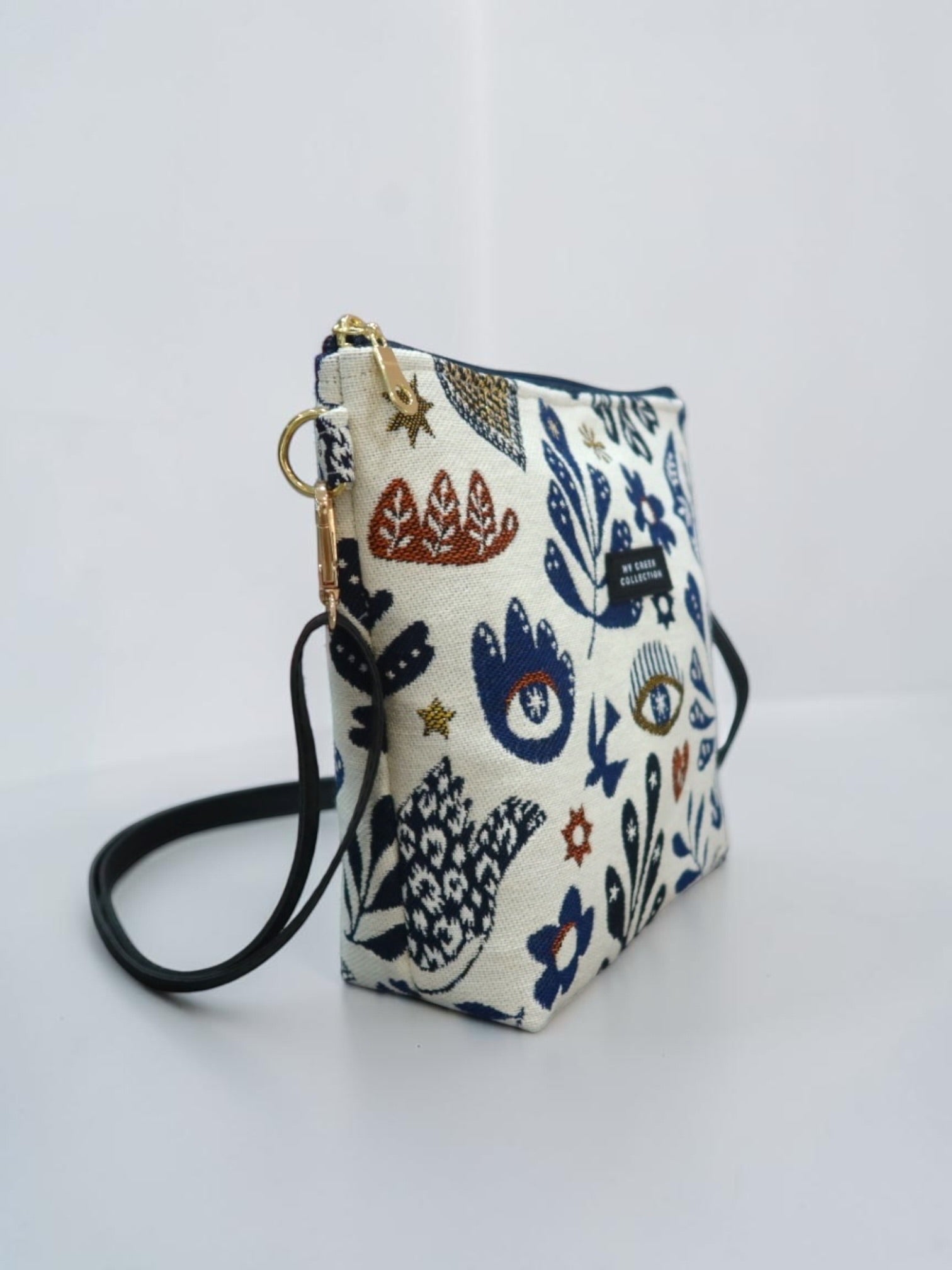 Olympia / Leaves small crossbody bag