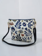 Olympia / Leaves small crossbody bag
