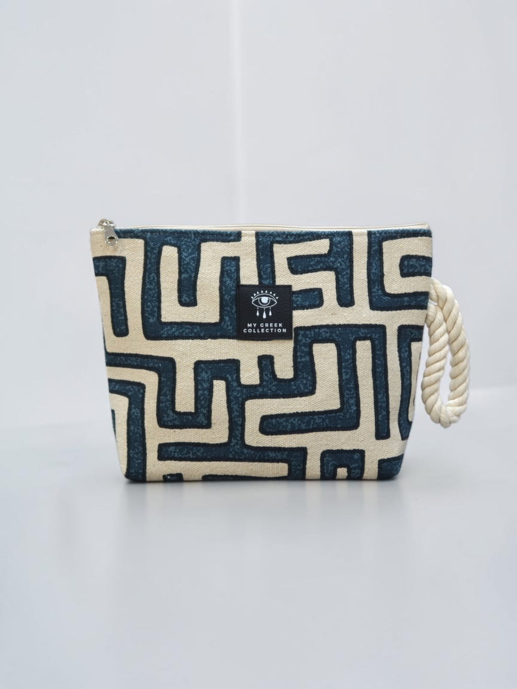 Artemis / Greek island labyrinth pouch bag