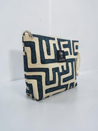 Artemis / Greek island labyrinth pouch bag