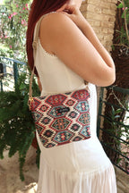 Olympia / Ethnic small crossbody bag