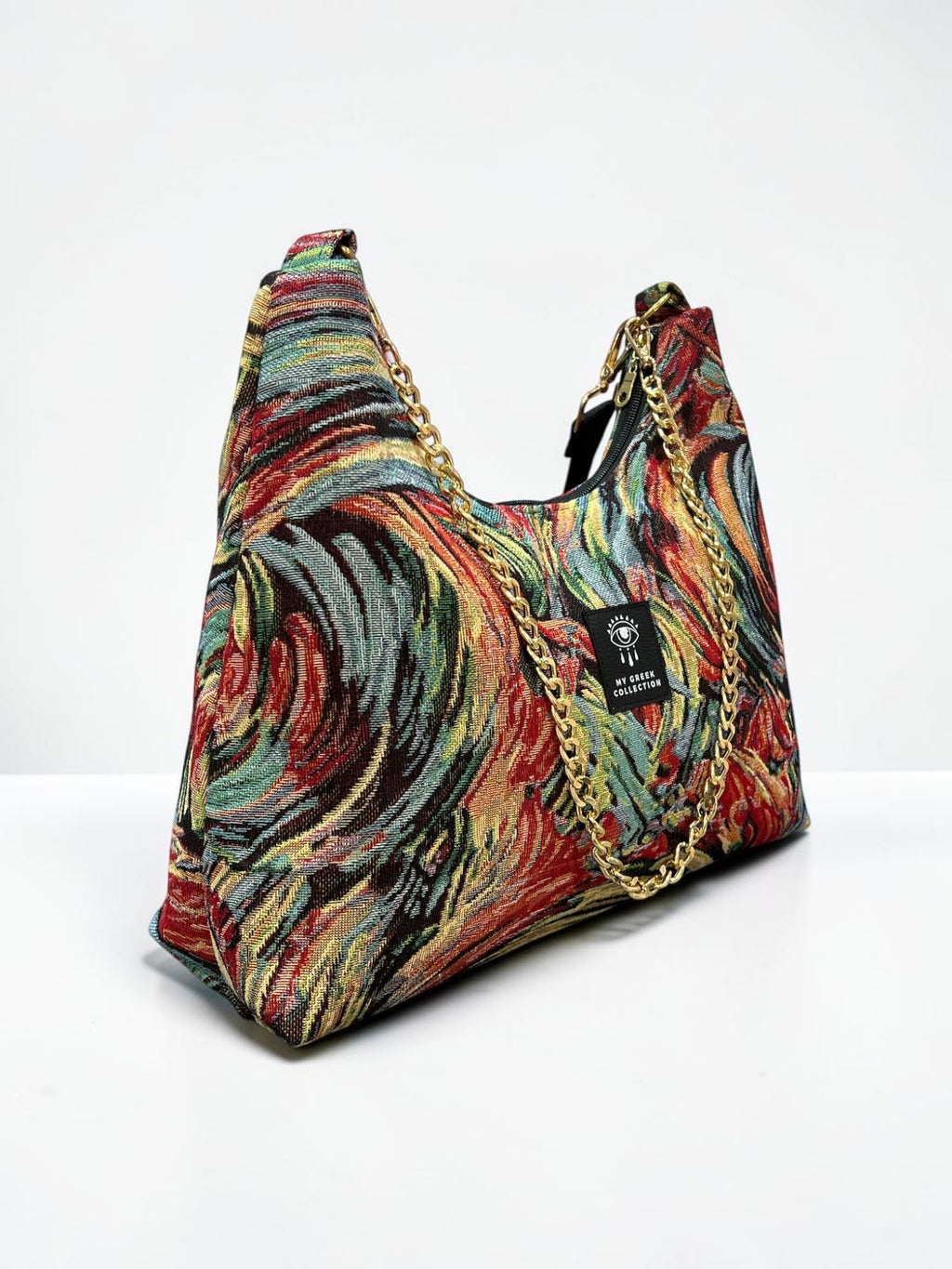 Hecate Large / Color Swirl hobo bag