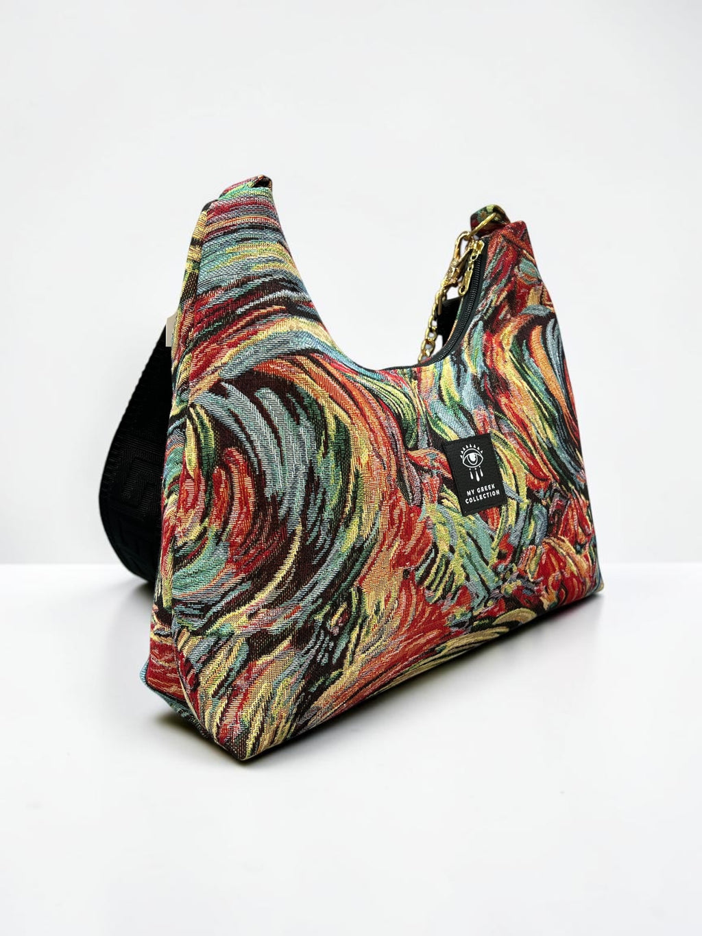 Hecate Large / Color Swirl hobo bag