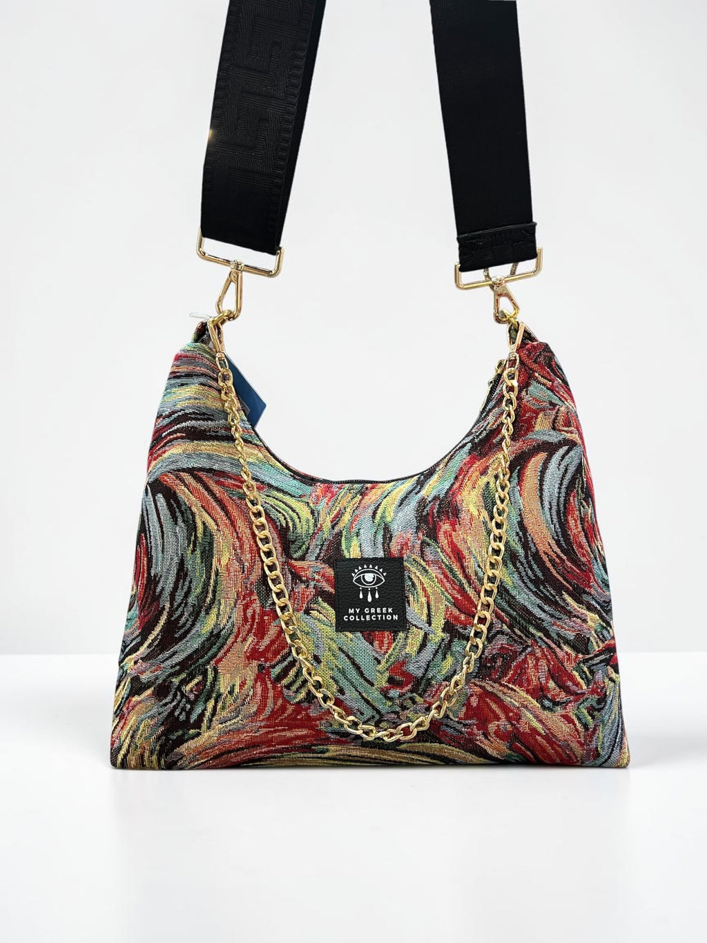 Hecate Large / Color Swirl hobo bag