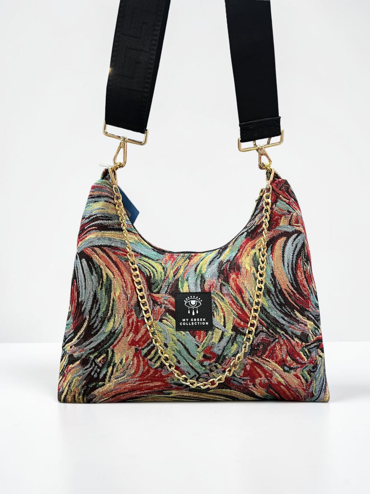 Hecate Large / Color Swirl hobo bag