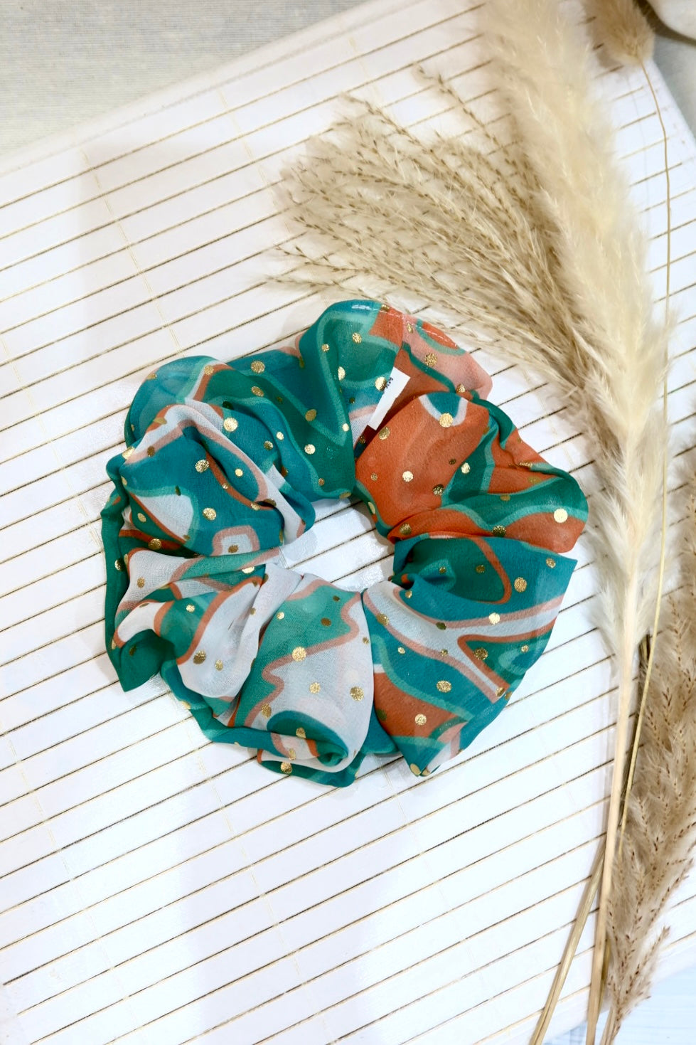 Large Handmade Scrunchie – 14 cm