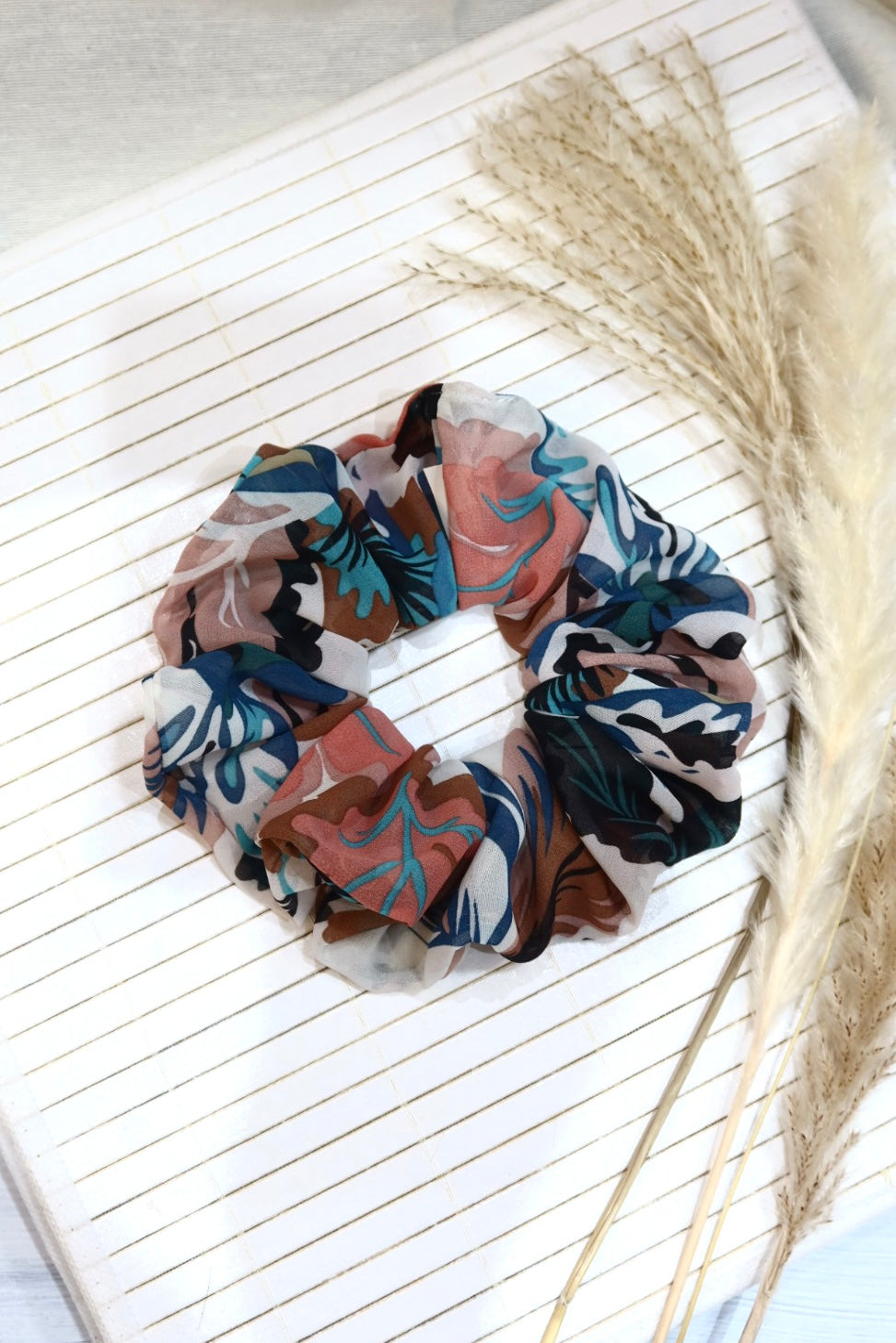 Large Handmade Scrunchie – 14 cm