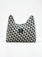 Hecate Large / Pied de poule hobo bag