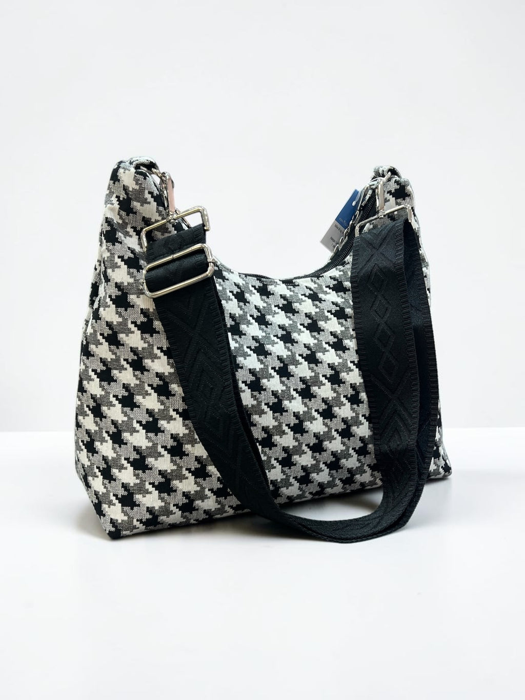 Hecate Large / Pied de poule hobo bag
