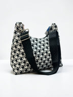 Hecate Large / Pied de poule hobo bag