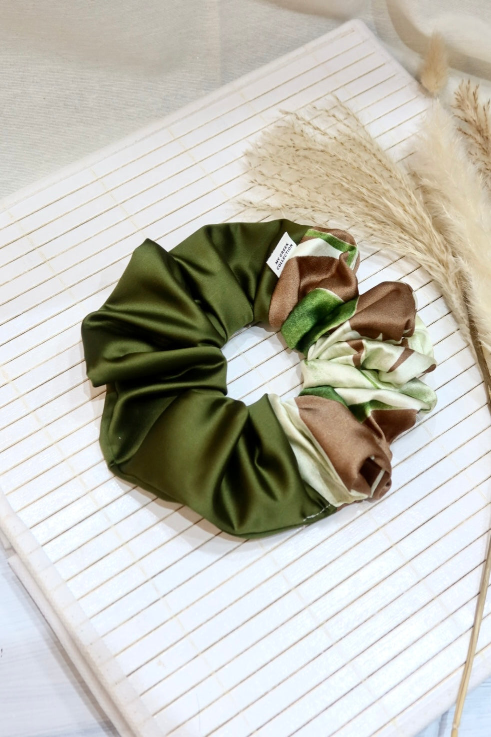 Large Handmade Scrunchie – 14 cm