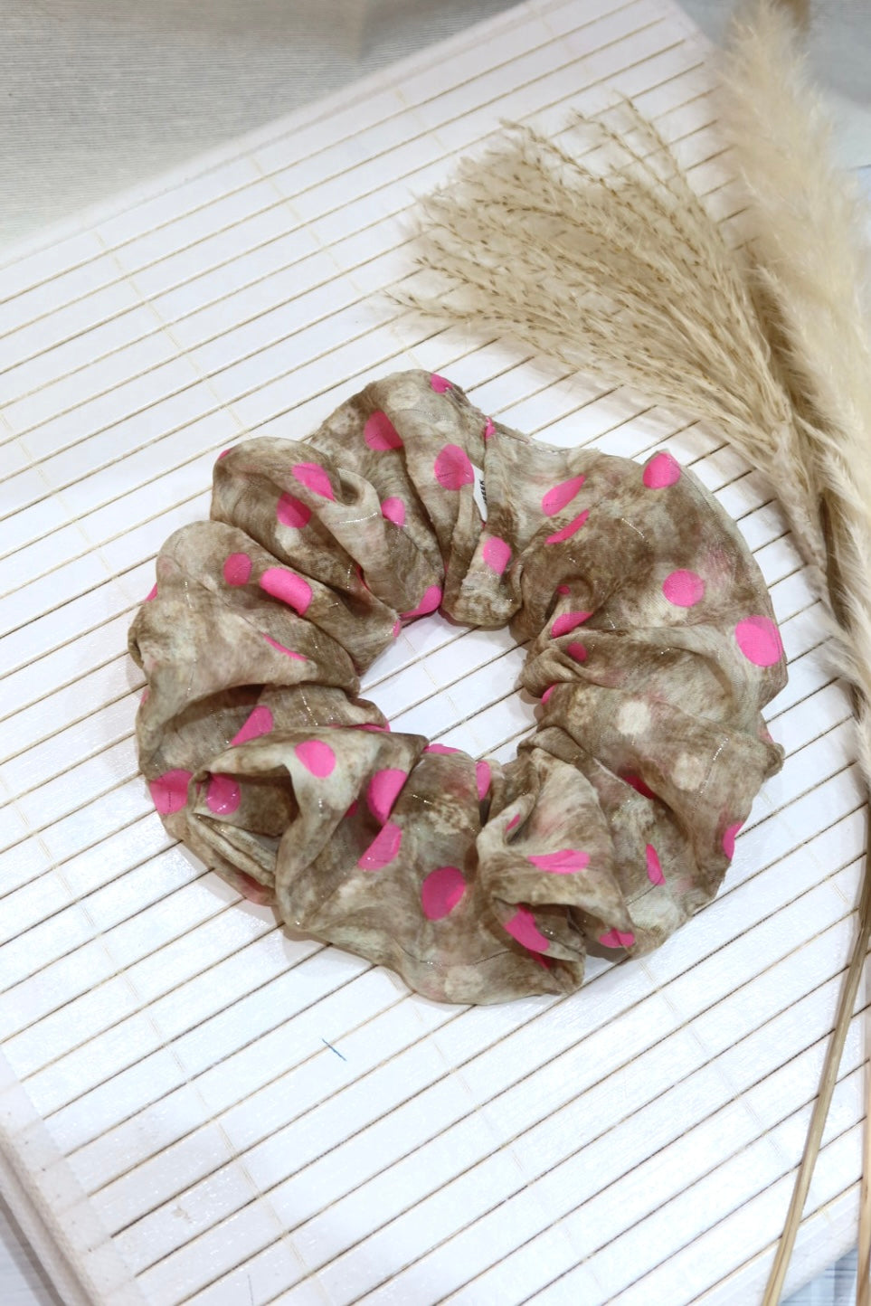 Large Handmade Scrunchie – 14 cm