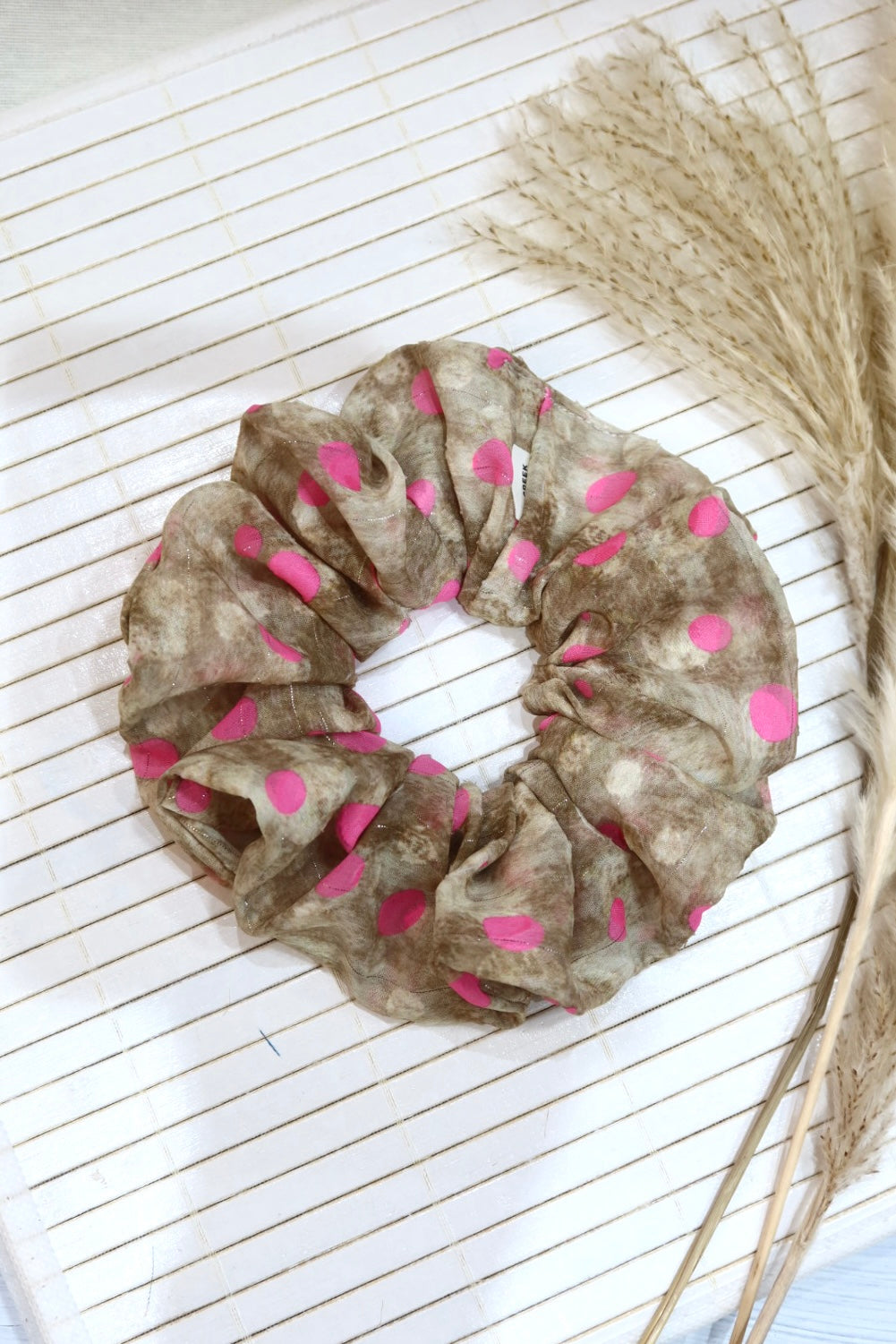 Large Handmade Scrunchie – 14 cm
