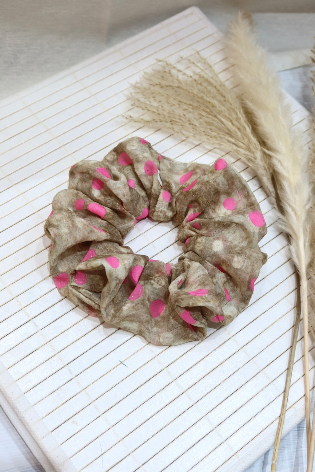 Large Handmade Scrunchie – 14 cm