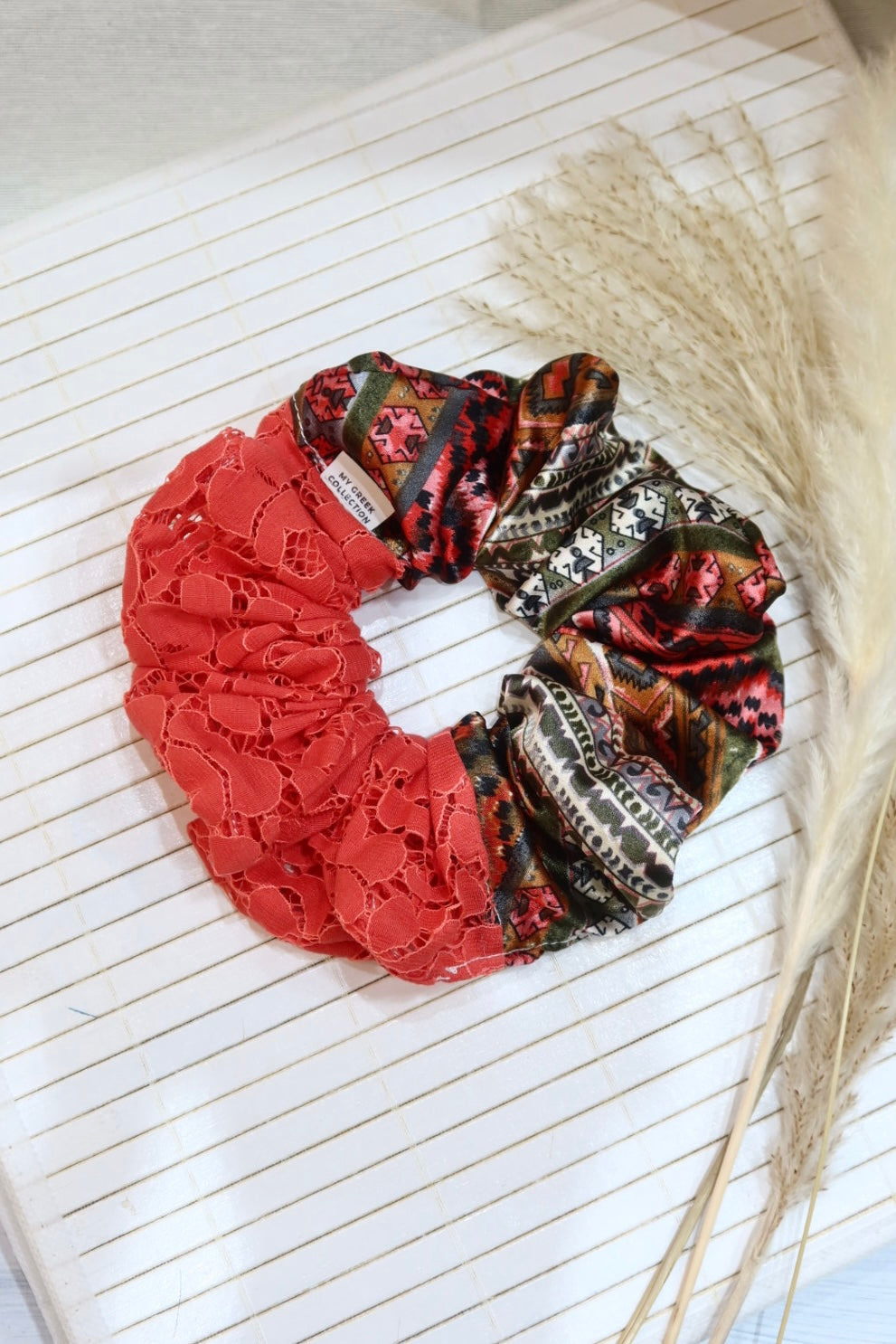 Large Handmade Scrunchie – 14 cm