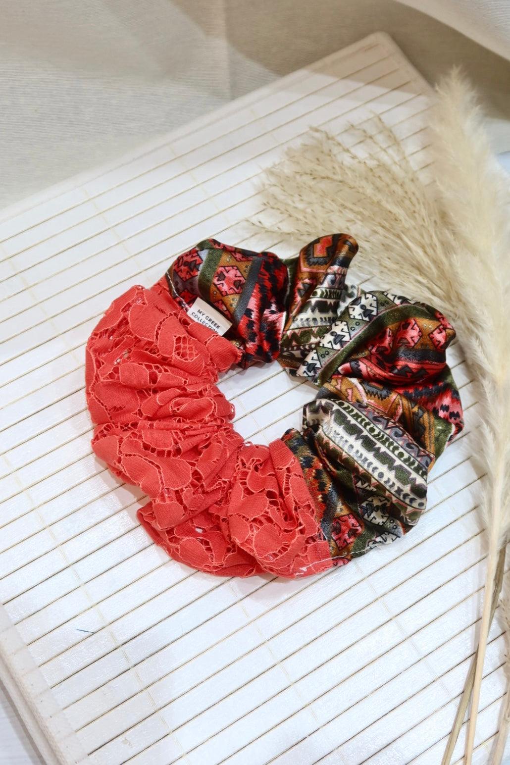 Large Handmade Scrunchie – 14 cm
