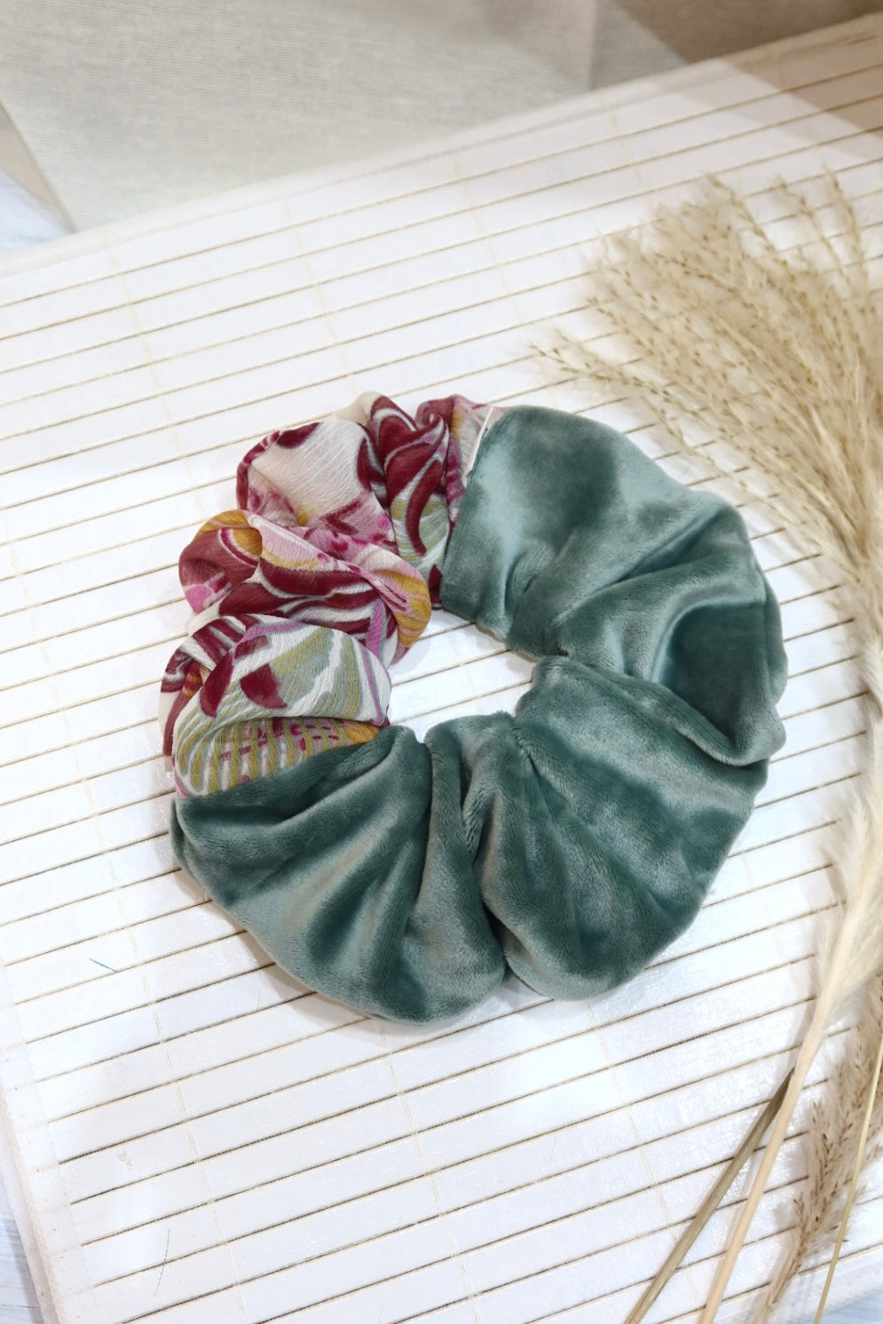 Large Handmade Scrunchie – 14 cm