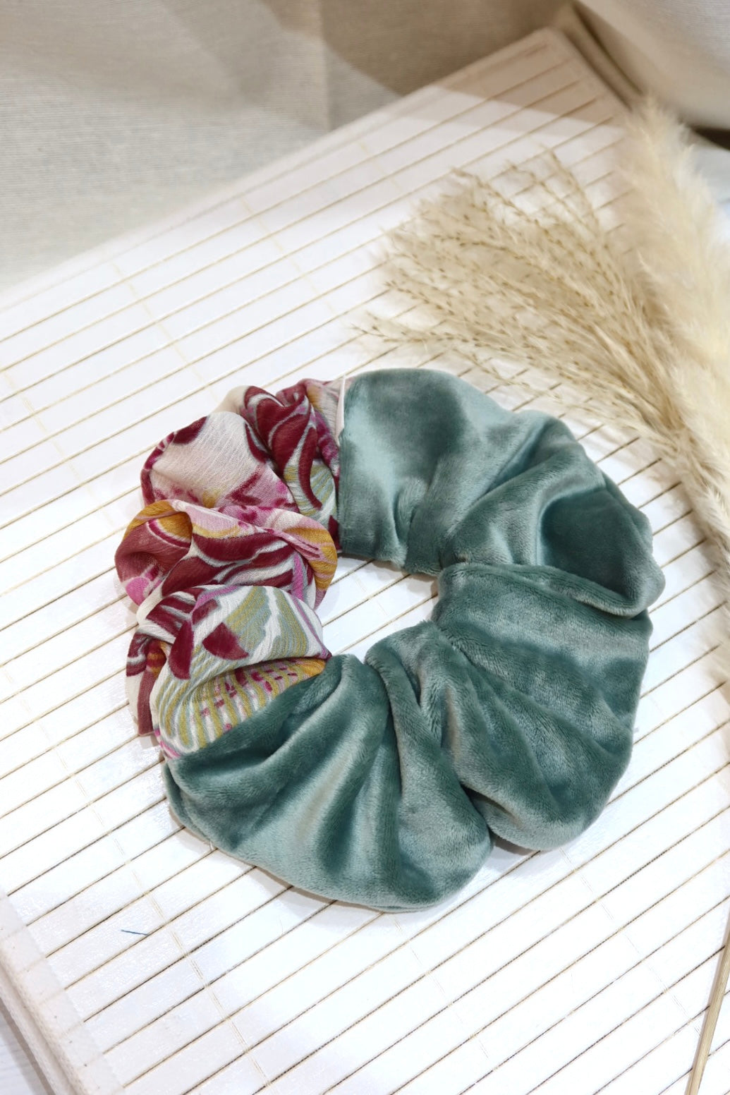 Large Handmade Scrunchie – 14 cm