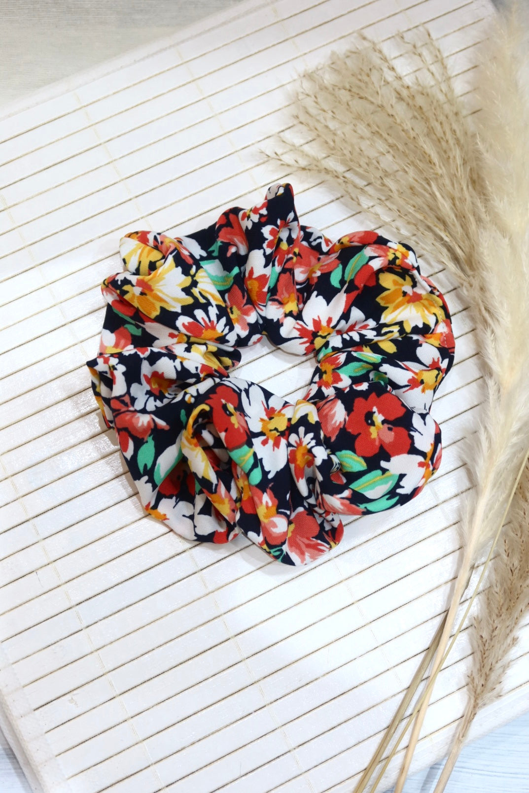 Large Handmade Scrunchie – 14 cm