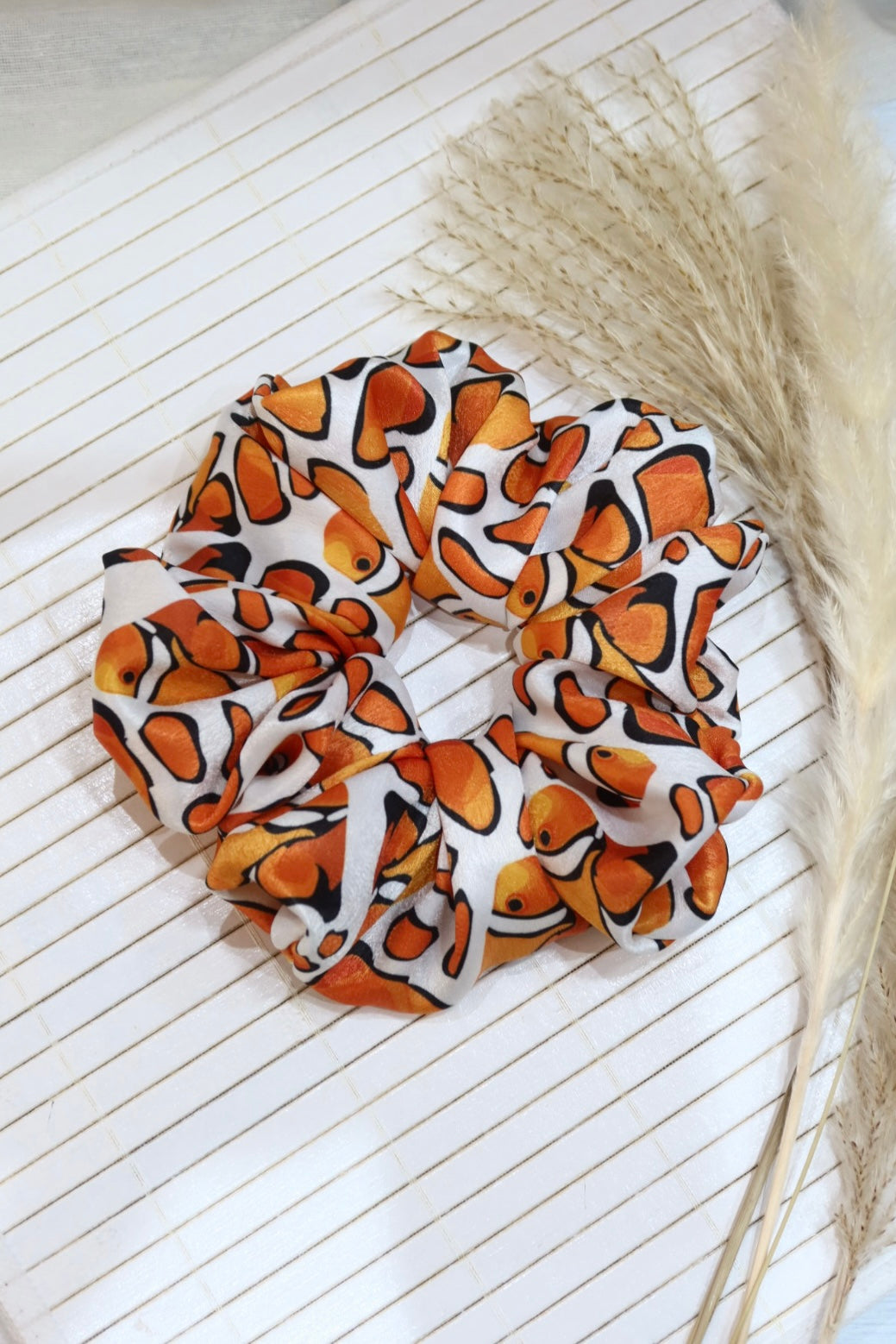 Large Handmade Scrunchie – 14 cm