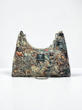 Hecate Medium / Paisley Tapestry hobo bag