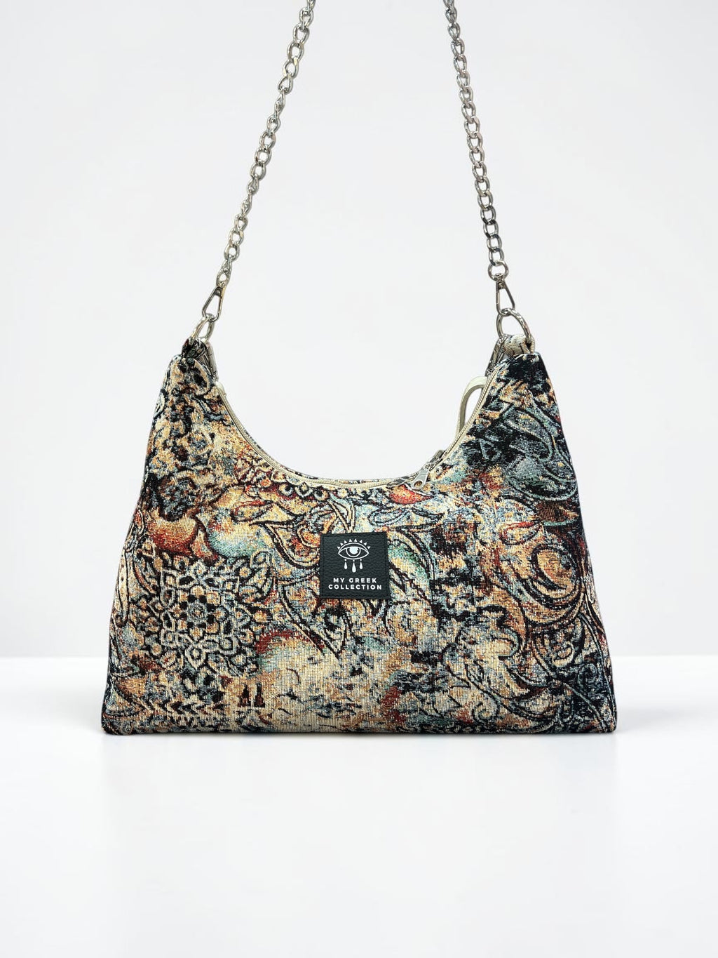 Hecate Medium / Paisley Tapestry hobo bag