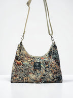 Hecate Medium / Paisley Tapestry hobo bag