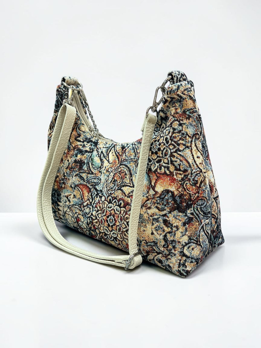 Hecate Medium / Paisley Tapestry hobo bag