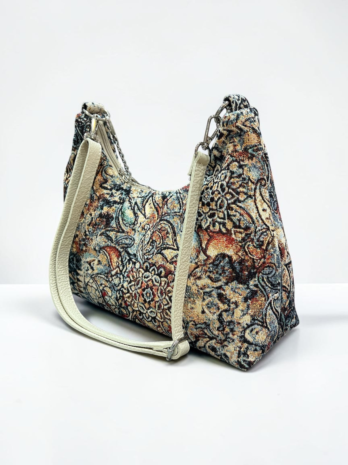Hecate Medium / Paisley Tapestry hobo bag