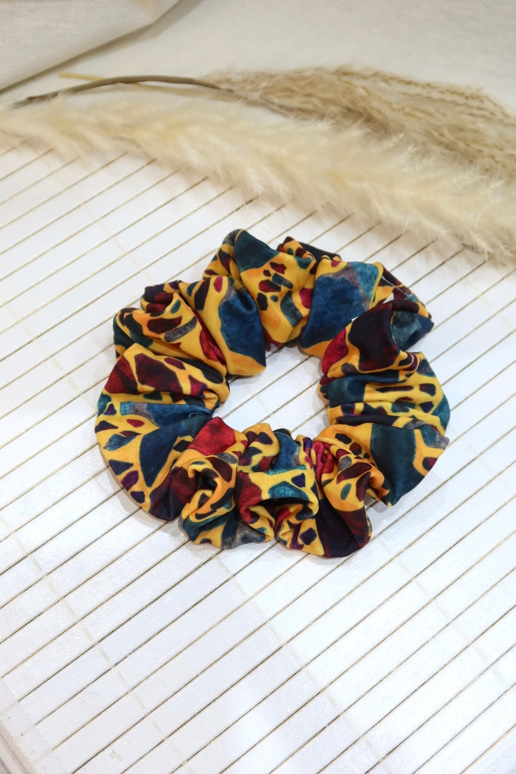 Medium Handmade Scrunchie – 11 cm