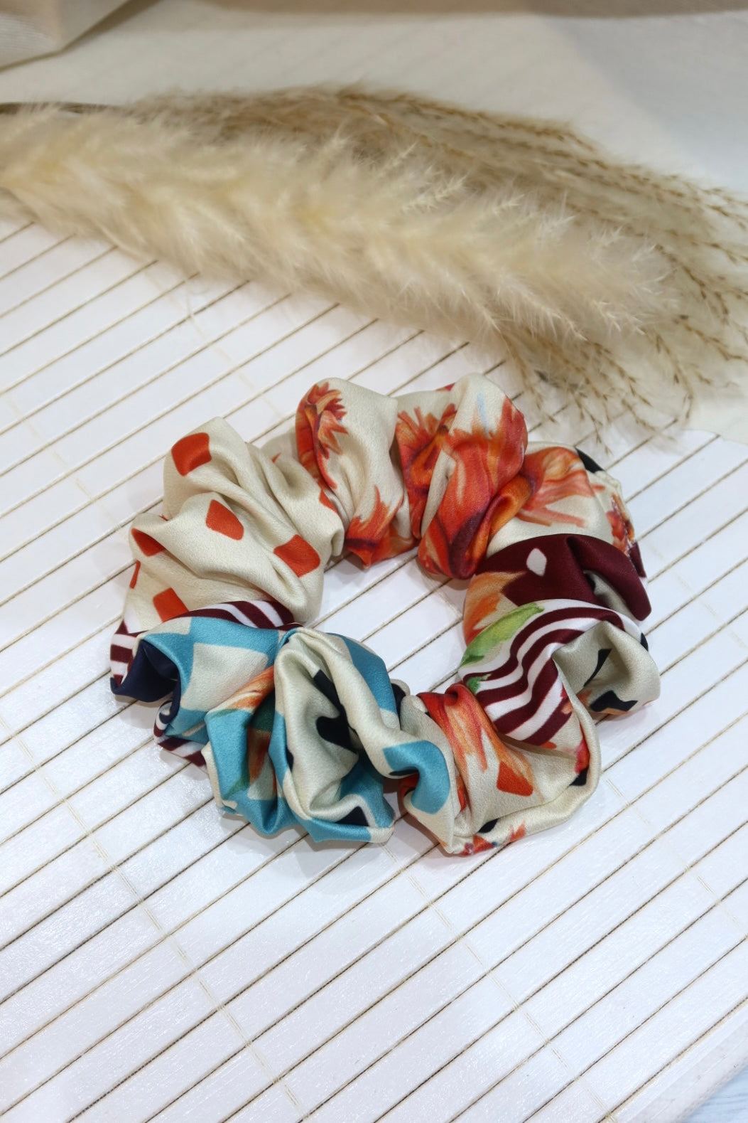 Medium Handmade Scrunchie – 11 cm