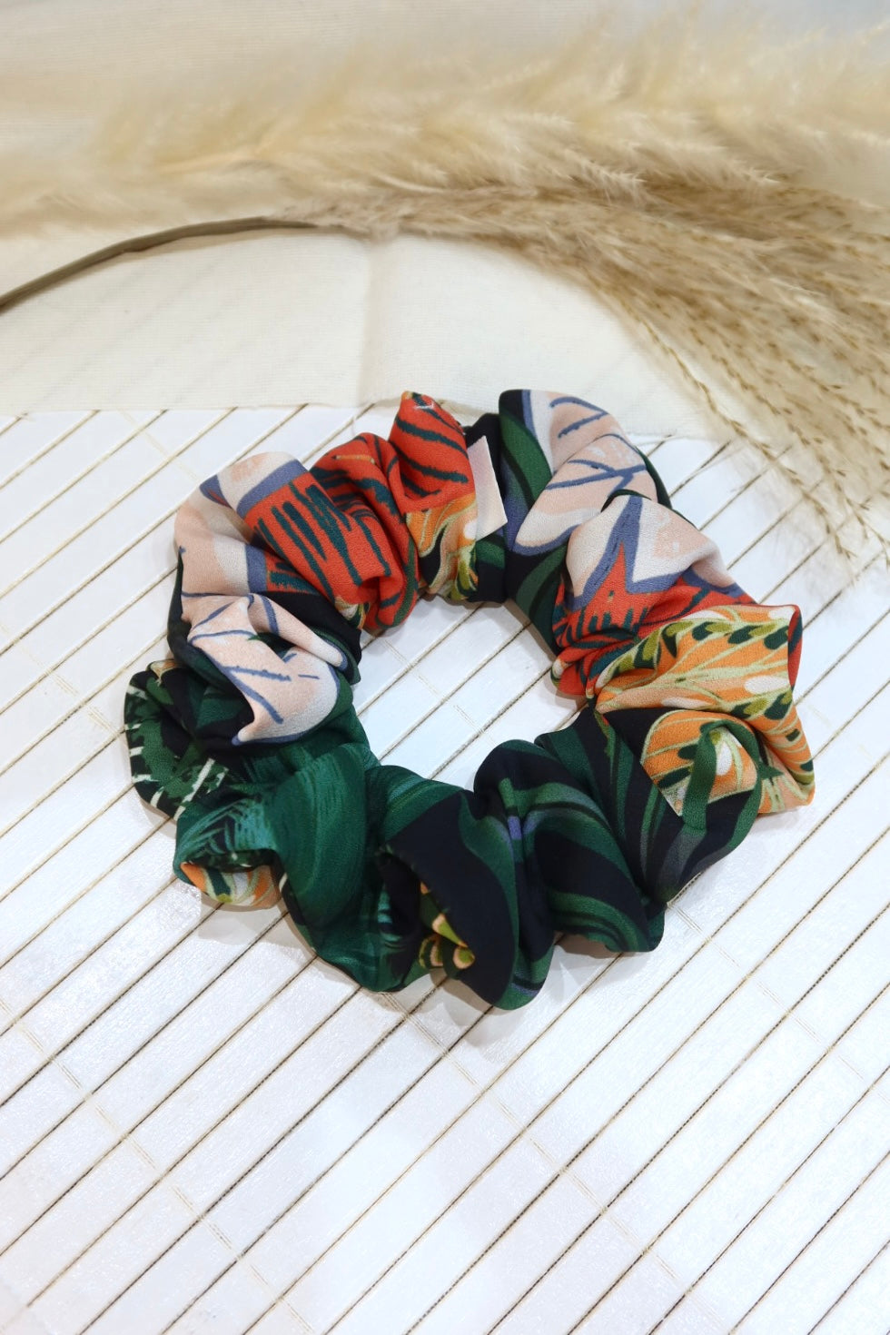 Medium Handmade Scrunchie – 11 cm