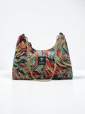 Hecate Medium / Color swirl hobo bag