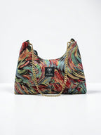 Hecate Medium / Color swirl hobo bag