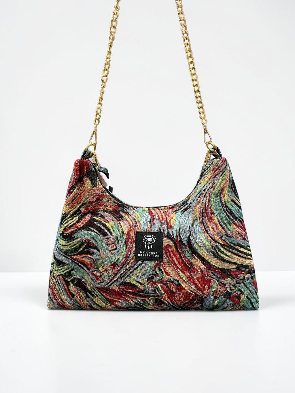 Hecate Medium / Color swirl hobo bag