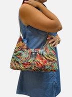 Hecate Medium / Color swirl hobo bag