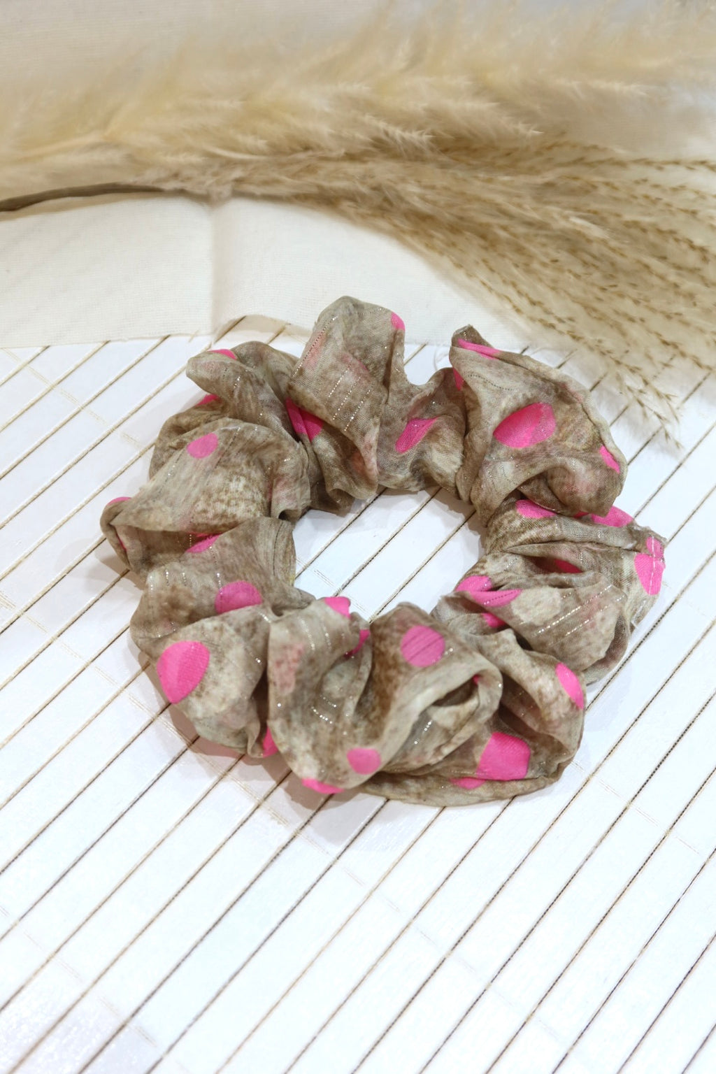 Medium Handmade Scrunchie – 11 cm