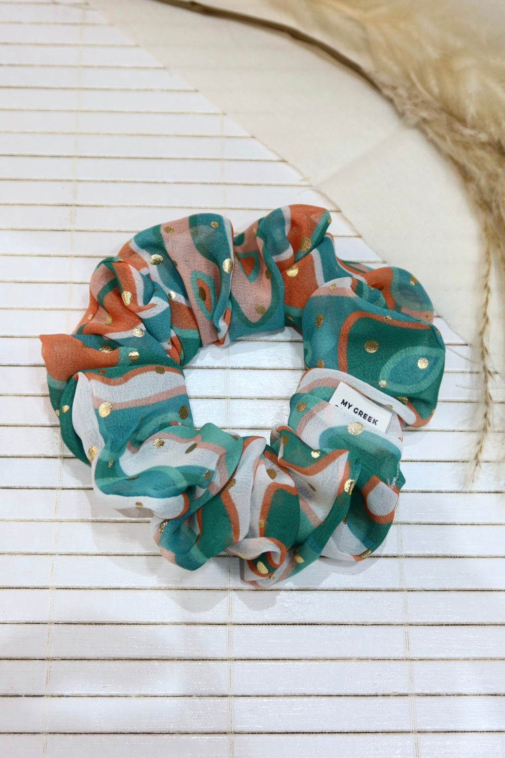 Medium Handmade Scrunchie – 11 cm