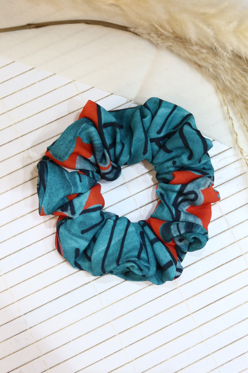 Medium Handmade Scrunchie – 11 cm