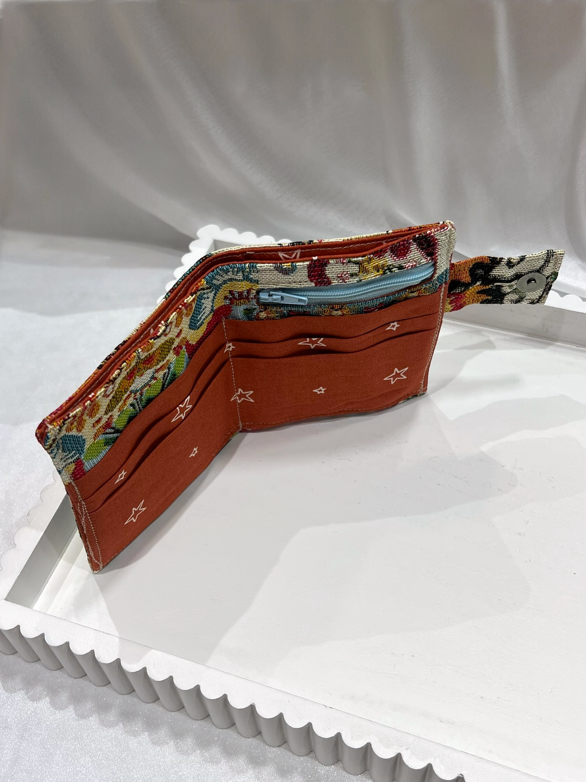 Hancrafted Fabric Wallet