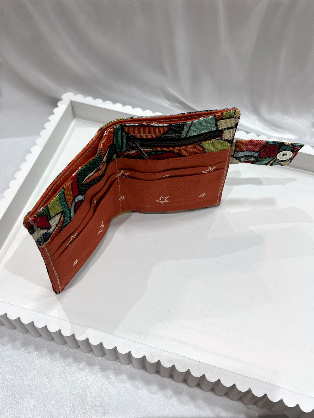 Hancrafted Fabric Wallet