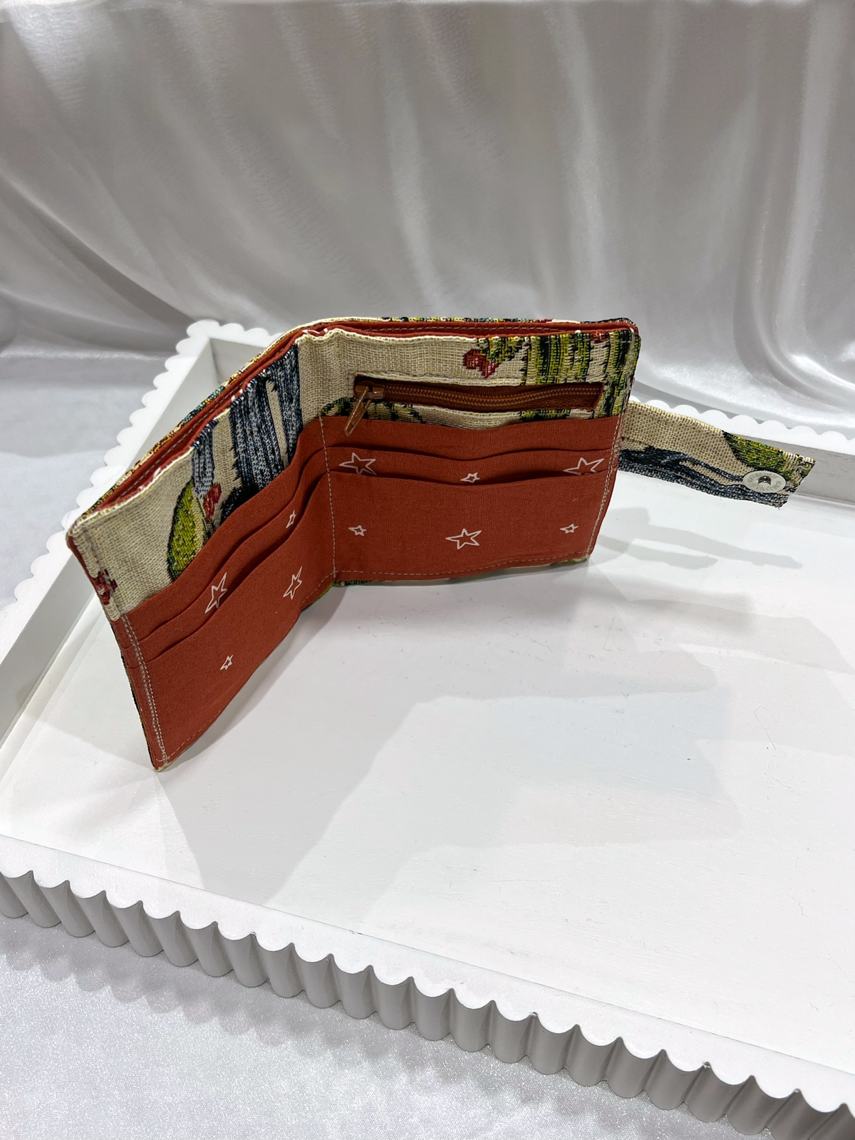 Hancrafted Fabric Wallet