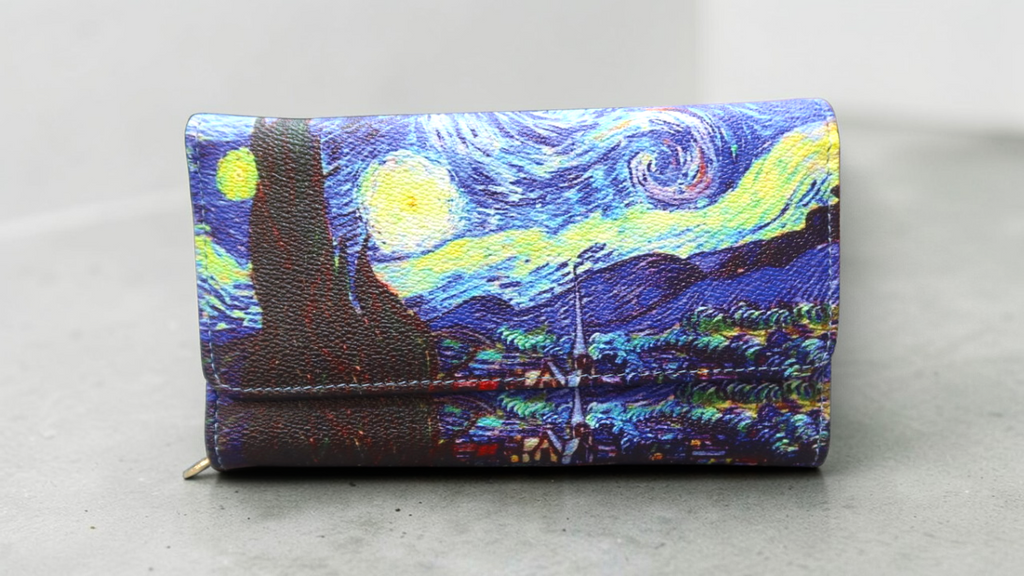 Πορτοφόλι πίνακας έναστρη νύχτα Van Gogh