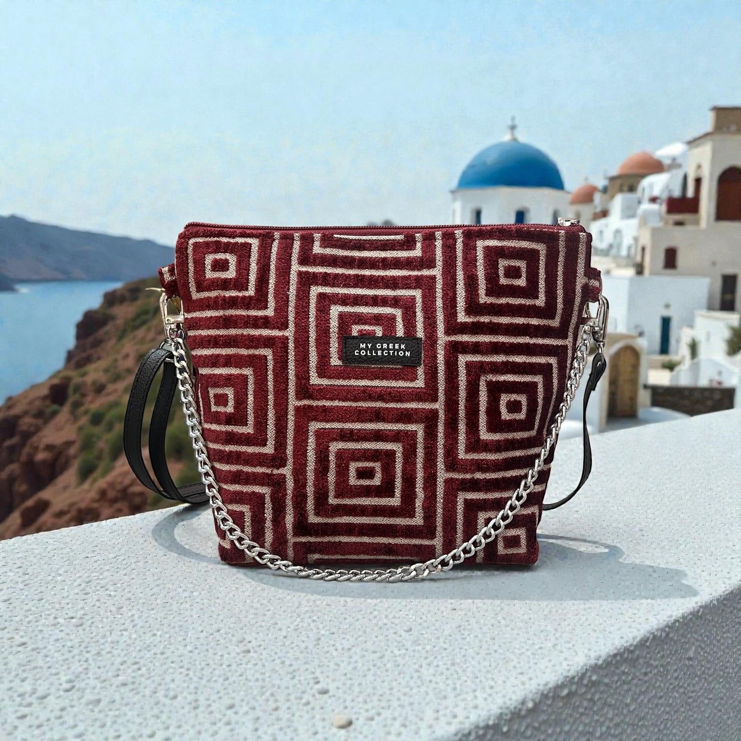 Χειροποίητη τσάντα πλατης / backpack