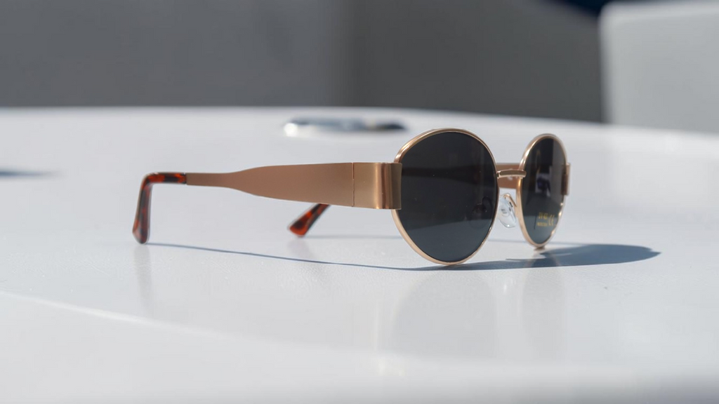 Γυαλιά ηλίου μπρονζέ rose gold