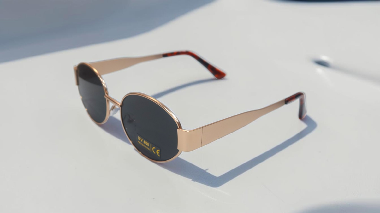 Γυαλιά ηλίου μπρονζέ rose gold