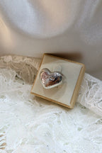 Δαχτυλίδι σε ασημί χρώμα καρδιά Love