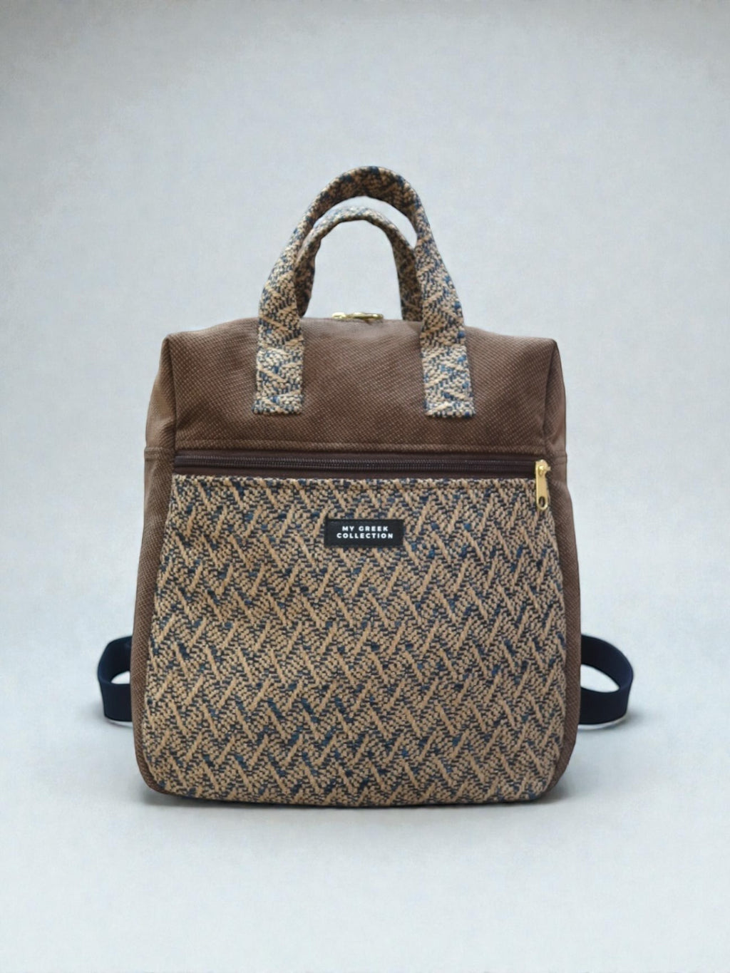 Evdokia / Coffee brown backpack